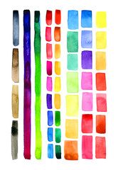 Watercolor Swatches
