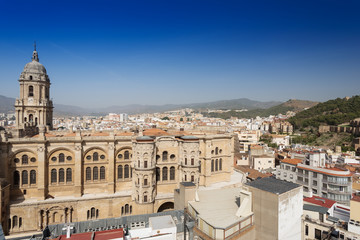Fototapeta na wymiar The Cathedral at Malaga