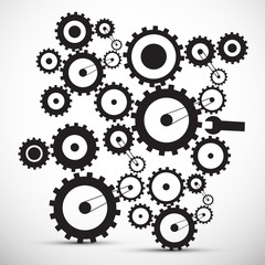 Cogs, Gears and Wrench