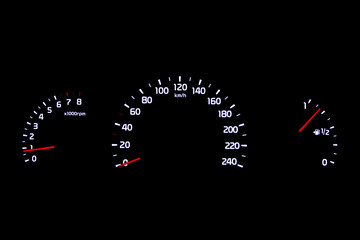 Car instrument panel