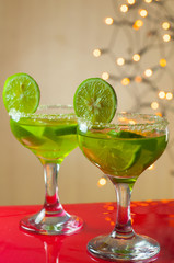 photo cocktail on the eve of Christmas