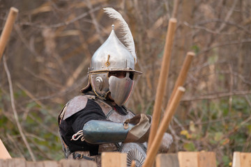 Fighting medieval knights