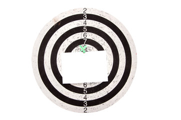 Darts on a white background.