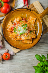 Pasta arrabiata