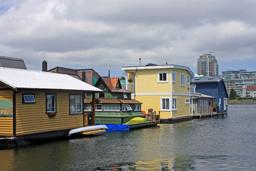 Fototapeta na wymiar Fisherman's wharf, Victoria