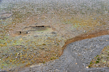 Alpine landscape in the Atlas mountains, Morocco, Africa