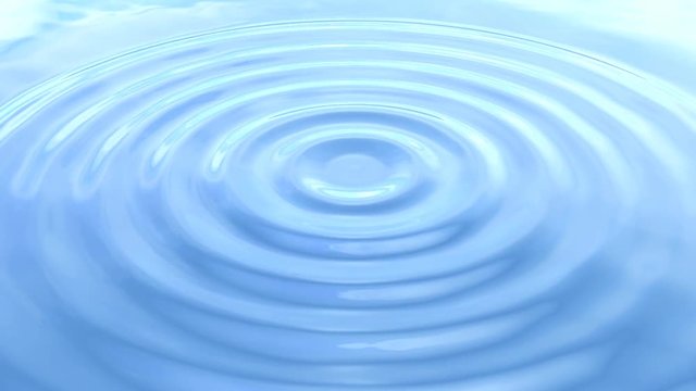 Water ripple wave. CG