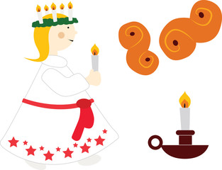 Santa Lucia Swedish tradition
