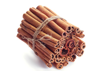 cinnamon sticks in a bunch