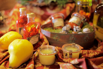 gemachte Marmelade, Landhausstil