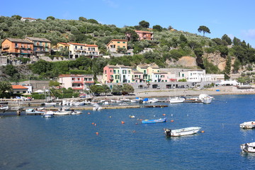 Fototapeta na wymiar Portovenere in Liguria, Italy