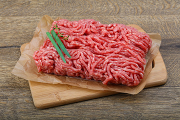 Minced beef