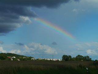 Regenbogen am Himmel