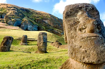 Keuken achterwand Eiland Easter Island Moai  © jkraft5