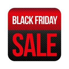 Black Friday Sale button vector