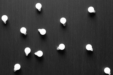 Christmas or New Year decoration, over a wooden background