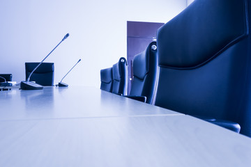 conference room blurred background