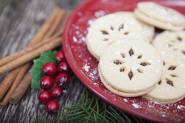 Christmas Cookies Background