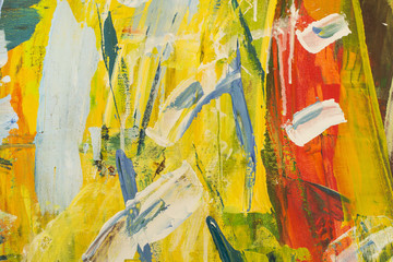 Detail of the Painting as a Background
