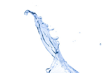 water splash isolated on background