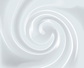 Vector Swirl Cream Texture Background