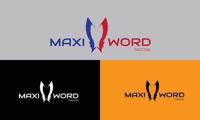 abstract vector logo