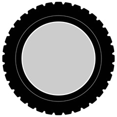 Obraz premium Tire Graphic