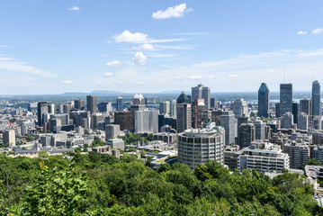 Obraz premium Montreal Skyline