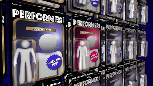 Top Performer Action Figure Great Performance 3d Animation
