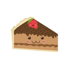 delicious Cake dessert icon vector illustration graphic design