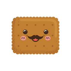 delicious cookie Cartoon icon vector illustration graphic design