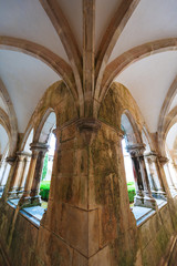 Fototapeta na wymiar Detail of Monastery of Santa Maria da Vitoria. Batalha. Portugal