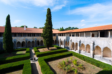 Fototapeta premium Courtyard of the Monastery of Santa Maria da Vitoria. Batalha. Portugal