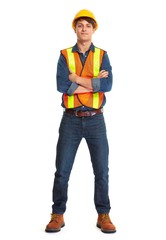 Fototapeta premium Road worker