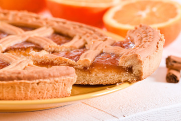 Jam tart. 