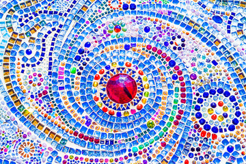 pattern design of gem stones background, beautiful