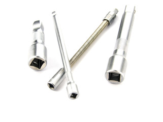 Hand tools isolated on a white background