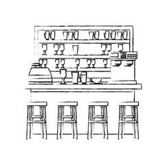 Coffee shop icon. Drink breakfast beverage and restaurant theme. Isolated design. Vector illustration