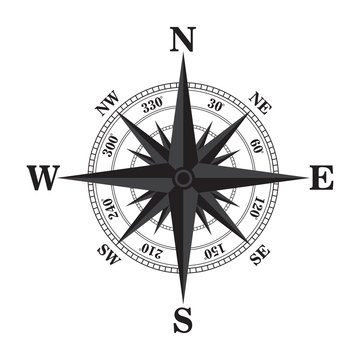 Stencil Tattoo Symbol 025 Compass