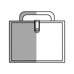 Suitcase icon. Business travel baggage and luggage theme. Isolated design. Vector illustration