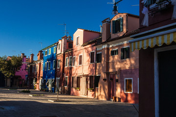 Fototapeta premium colorful painted houses in Burano