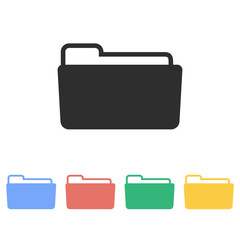 Folder - vector icon.