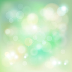 Fototapeta na wymiar Light green blurred background