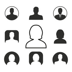 Assistance icon set.