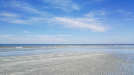 Obraz premium Beautiful Thailand beach with blue sky