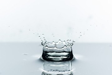 Water splashes background