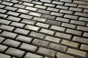 Paving stone background