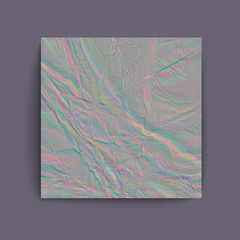 Holographic grey foil abstract background