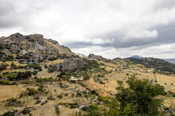 Fototapeta na wymiar Andalusien - Sierra de Grazalema
