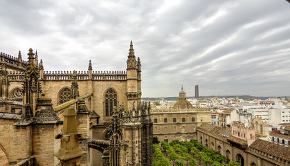 Fototapeta na wymiar Andalusien - Sevilla - Catedral de Sevilla